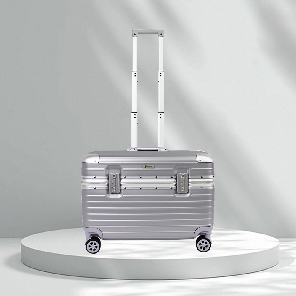 Ghouse Online WETZLARS กระเป๋าเดินทาง ขนาด 20 นิ้ว รุ่น Nicolas-02 ขนาด 29x39x53.50 ซม. สีเงินนิบัส 