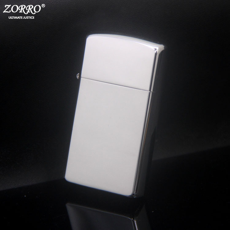 [Lighter]ไฟแช็คน้ำมันก๊าด ZORRO Zorro รุ่นแคบ ไฟแช็คผู้หญิงแบบล้อเจียร ไฟแช็คน้ำมันฝ้าย