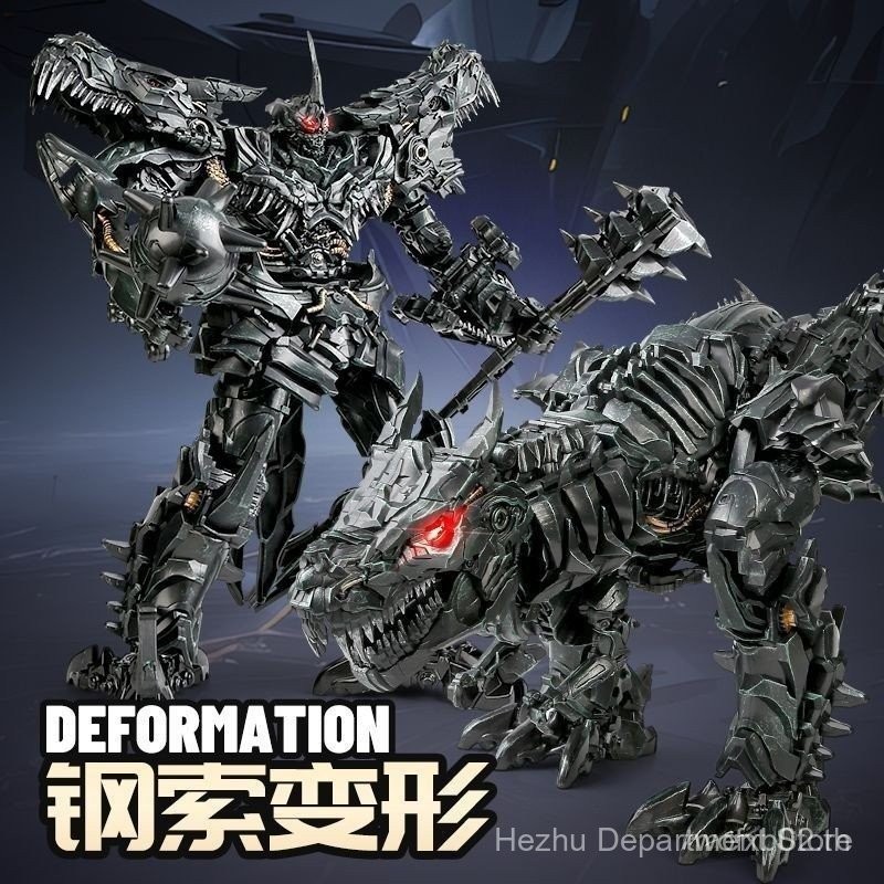 รุ่นอัพเกรด Weijiang สายเหล็ก Transformers ของเล่น Tyrannosaurus Rex ฟรี Optimus Prime ภาพยนตร์ SS ร