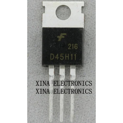 MJD45H11 D45H11 45H11 TO-220 ROHS ORIGINAL 10 ชิ้น/ล็อตจัดส่งฟรี Electronics ชุดองค์ประกอบ