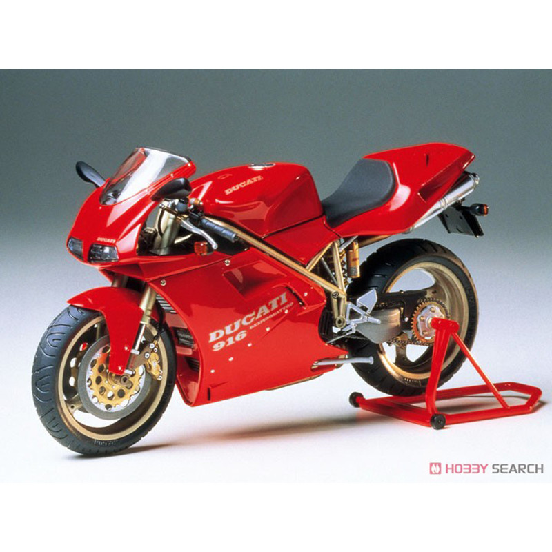 Tamiya 14068 1/12 DUCATI DUCATI 916 รถจักรยานยนต์ 16.8 ซม.ประกอบรุ่น