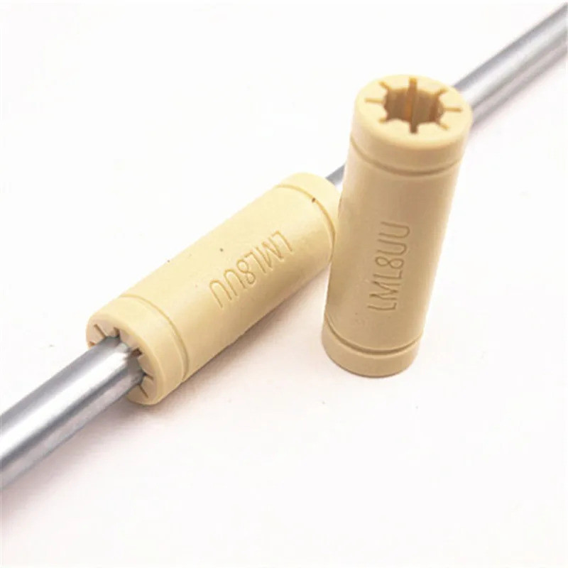 1 PC Solid Polymer Lm8luu แบริ่งเชิงเส้น Bushing Lm8luu 8 มม.8*15*45 มม.Prusa สําหรับ Mendel Diy Cnc