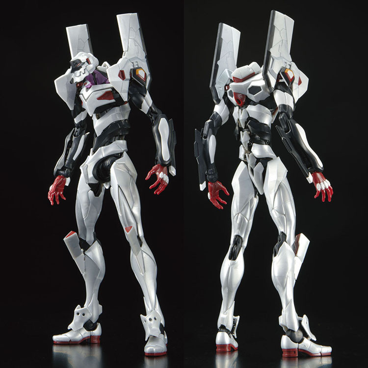 พร้อมส่ง Bandai RG EVA Neon Genesis Evangelion No. 4 หน่วย เบอร์ เกราะเงิน 4 หน่วย จํากัด