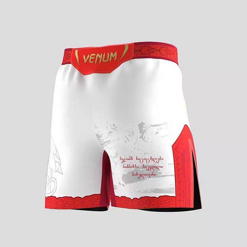 【Ready Stock】 Muay Thai Shorts Fight MMA Sanda UFC รูปที่ 3