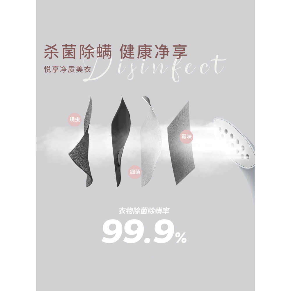 Philips Garment Steamer ครัวเรือนแบบแขวนแนวตั้ง GC487 การฆ่าเชื้อด้วยไอน้ําเครื่องรีดผ้าขนาดเล็ก