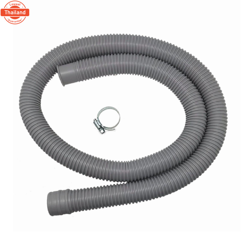 HOMEMART ท่อย่นเอนกประสงค์ 180 ซม.มีข้อต่อ สีเทา