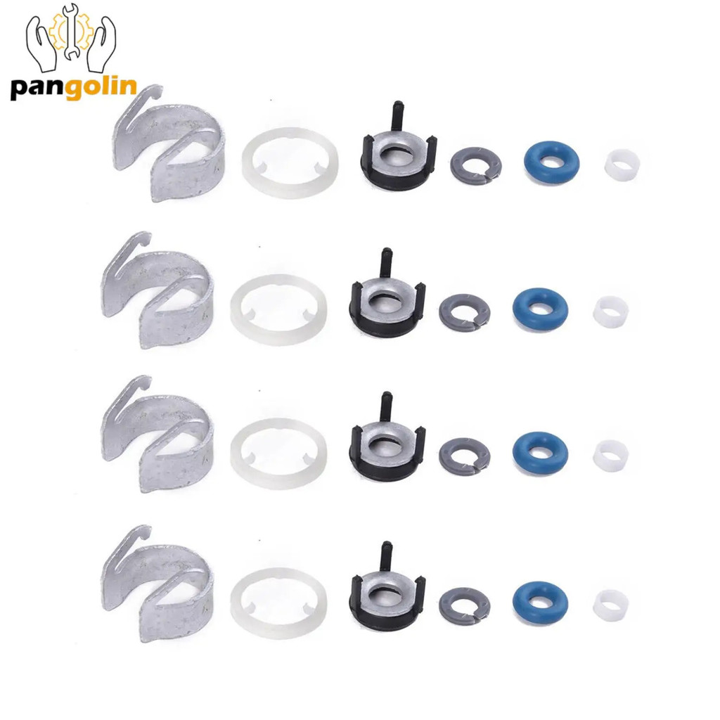 4 ชิ้นหัวฉีดน้ํามันเชื้อเพลิงโอริงซีลชุดซ่อม 06H 998 907A 06H998907เอ 06เจ998907บี 06เจ998907D สําหร