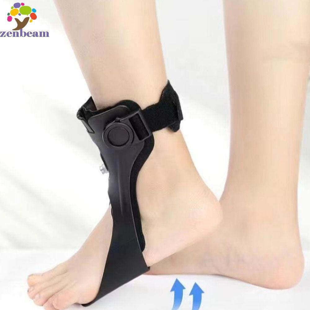 ZENBEAM Plantar Fasciitis Splint Brace, ถุงลมนิรภัยการบีบอัด Dorsal Drop Foot Orthopedic Brace, ผิวสบายหัวเข็มขัด Foot Drop Orthosis Foot Care