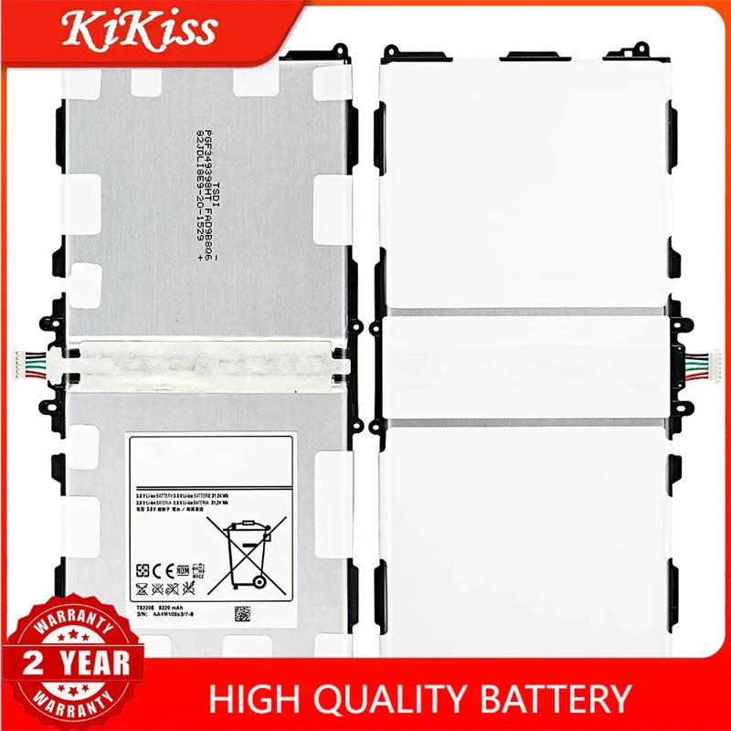 แบตเตอรี่แท็บเล็ต T8220E T8220C T8220U T8220K สําหรับ Samsung Galaxy SM-P601 P600 T520 T525 P605 P60