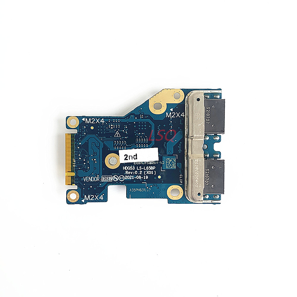 ยี่ห้อใหม่ต้นฉบับ DELL DELL M15 R6 R7 USB IO บอร์ดขนาดเล็ก LS-L65BP
