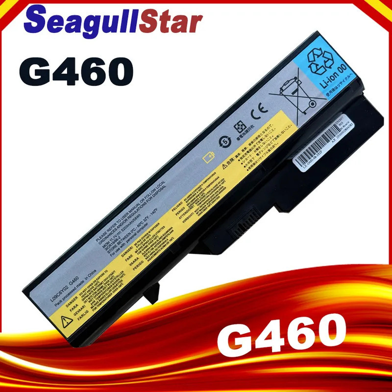 L09L6Y02 G460 แบตเตอรี่สําหรับ Lenovo IdeaPad G560 Z370 B570 B575 V470 G475 G565 L09M6Y02 L10C6Y02 B