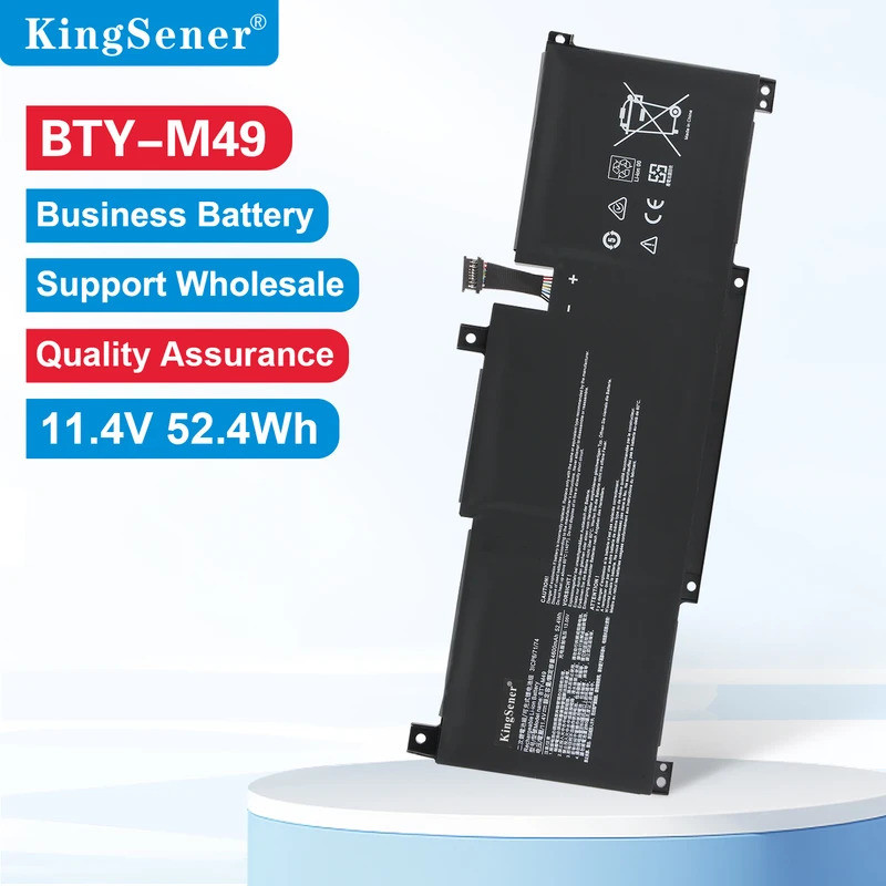 KingSener BTY-M49 แบตเตอรี่แล็ปท็อปสําหรับ MSI Prestige 14 A10SC-057RU A10SC-009 A10RB-015CN i7-1071