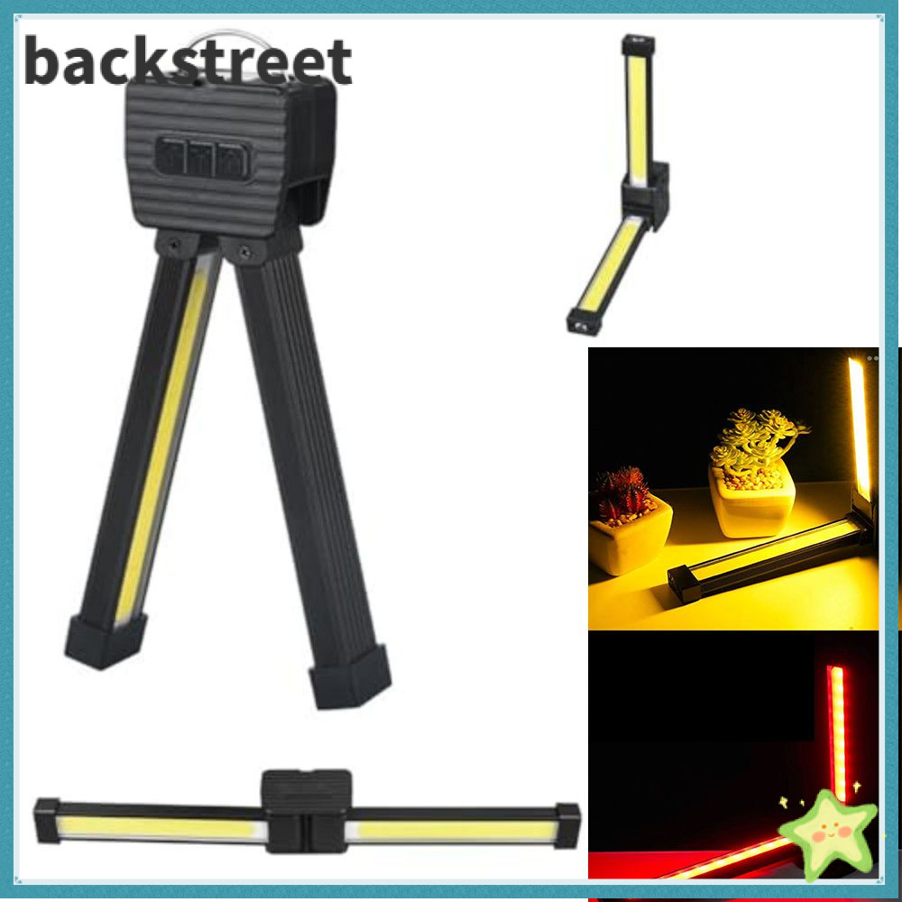 BACKSTAGEDV Gym Lamp, 7th Gear Dimming Magnetic Vacuum Model ไฟฉาย, LED คุณภาพสูงพร้อมตะขอแขวน 180 อ