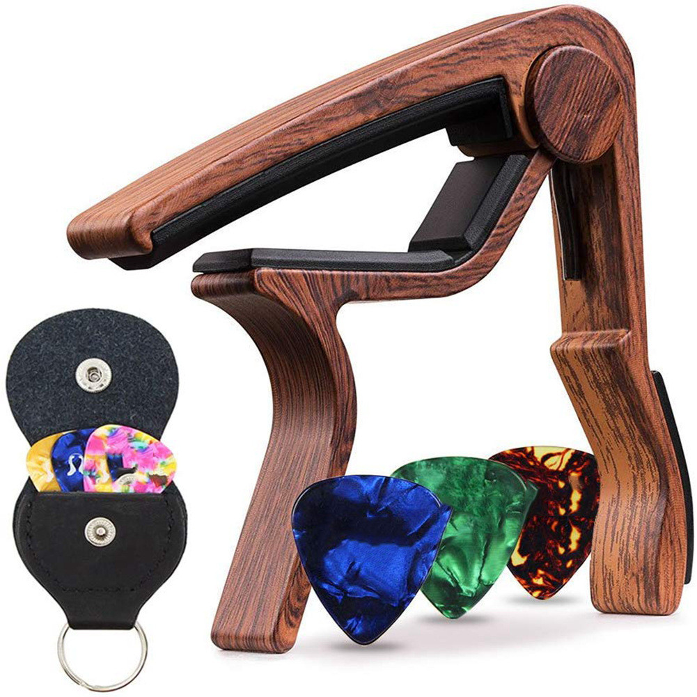 กีต้าร์โปร่ง capo Guitar capo Guitar capo Guitar Picking Clip+Picking Clip