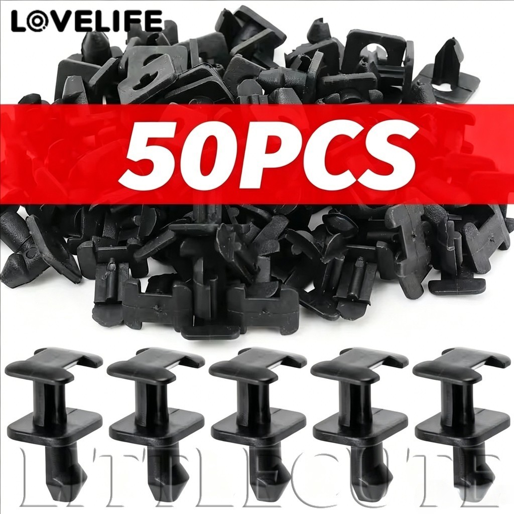 [AUTO&3C] 10/30/50PCS - Auto Windshield Cowl & Scuttle Panel Trim Clips Car Nylon Fastener Clip /Good Price