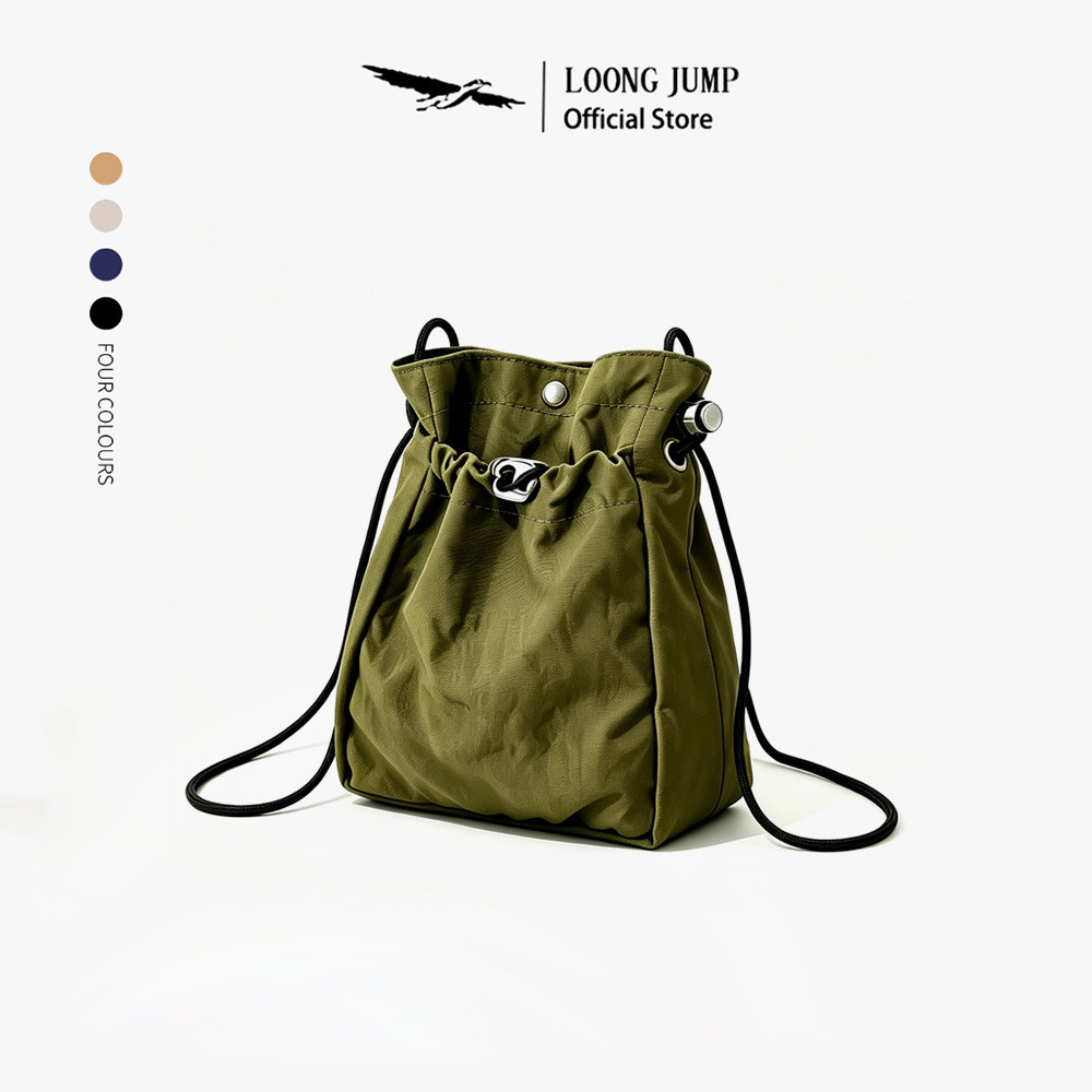 LOONG JUMP Mini Crossbody Bag กระเป๋าอเนกประสงค์ กระเป๋าสะพายข้างแฟชั่น กระเป๋าโทรศัพท์ Unisex