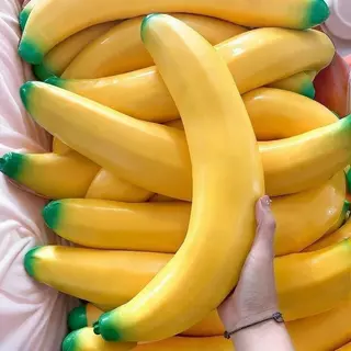 🍌37 ซม. ช้า เพิ่มขึ้น จัมโบ้ สกุชชี่ กล้วย ความเครียดบรรเทา อยู่ไม่สุข ของเล่นสนุกความเครียดบรรเทาของเล่น