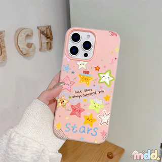 น่ารัก ดาว เคส For VIVO V60 V50 V30 Lite V60E V50E V30Pro V29E V25 V20 Y31 T4 Pro V23 Y72 Y52 Y29 2in1กันล้ม ปกป้อง