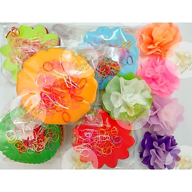 กระดาษสา กระดาษห่อเหรียญ ห่อเหรียญ พร้อมยางรัดสีสวย 100 แผ่น ห่อเหรียญโปรยทาน