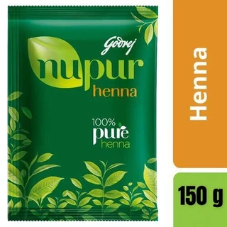 เฮนน่าธรรมชาติ100% Henna Nupur 100% natural 150g.