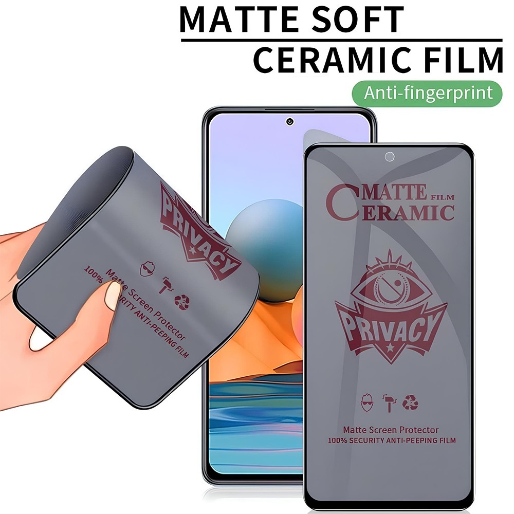 Anti-Scratch Matte Spy REDMI NOTE 14 13 12 PRO RED 14C 12C 10C 10A 9A 8A S2 FCC1