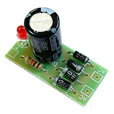 โมดูลแปลงไฟ AC เป็น DC 1N4007 ตัวกรองวงจรเรียงกระแสสะพานเต็ม 12V 1A AC เป็น DC