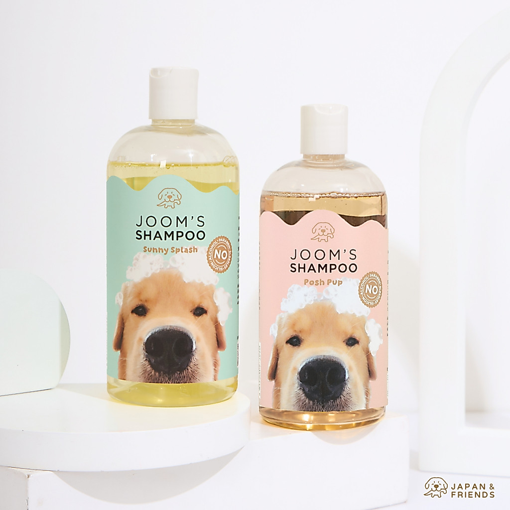 JOOM ' S SHAMPOO แชมพูสำหรับสุนัขและแมว ขนาด 500ml. สูตรอ่อนโยน ไม่มีสารอันตราย