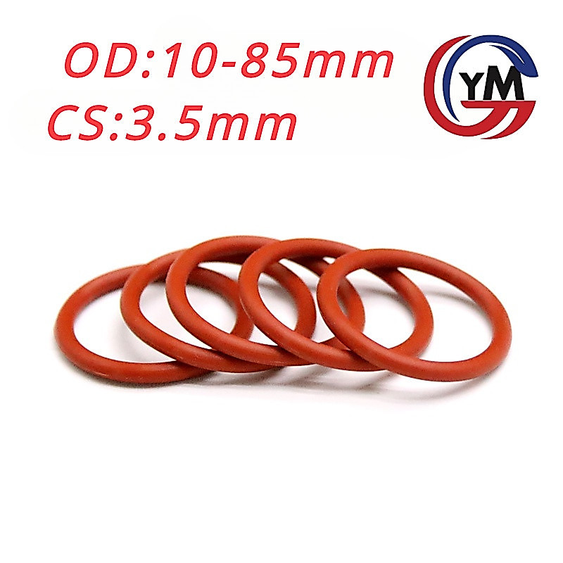 [ Ymh1] โอริง ORing O-ring ยางโอริง VMQ เลือกขนาดได้ (OD10-85 mm * CS3.5 mm )