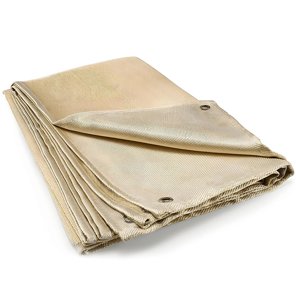 ผ้าห่มกันไฟ ผ้าห่มกันสะเก็ดไฟงานเชื่อม หนา 1 มม. Spark Protection Blanket