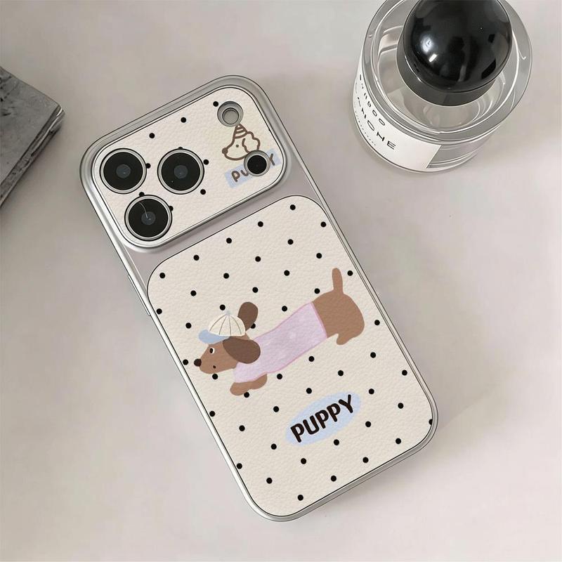 เคสมือถือมินิมอลสไตล์คาเฟ่ ลายการ์ตูนสุดคิวท์ กันกระแทก สำหรับ iPhone 11 12 13 14 15 16 17 Series