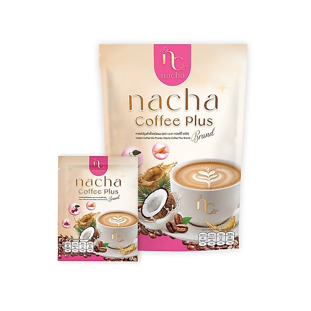 กาแฟ นะชา คอฟฟี่ พลัส (1ถุง7ซอง)