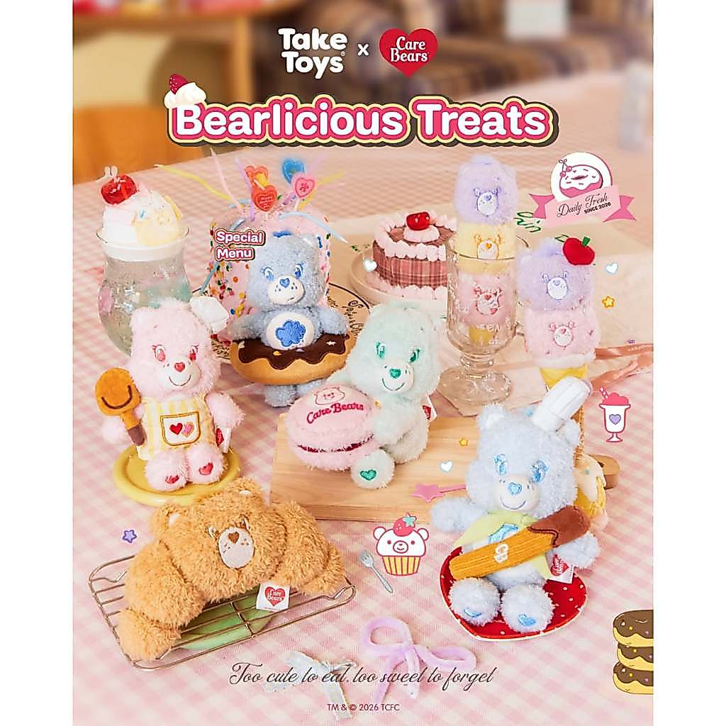 Care Bears Bearlicious Treat Collection - กล่องสุ่มพวงกุญแจแคร์แบร์