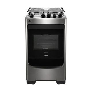 Fogão Consul 4 Bocas Inox com Acendimento Automático - CFO4NAR