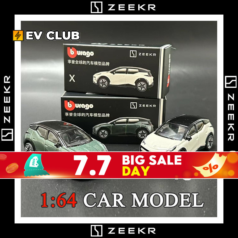 Zeekr 001/009/X โมเดลรถโลหะผสมขนาดเล็ก จําลอง ตกแต่ง Limited Edition ของขวัญ