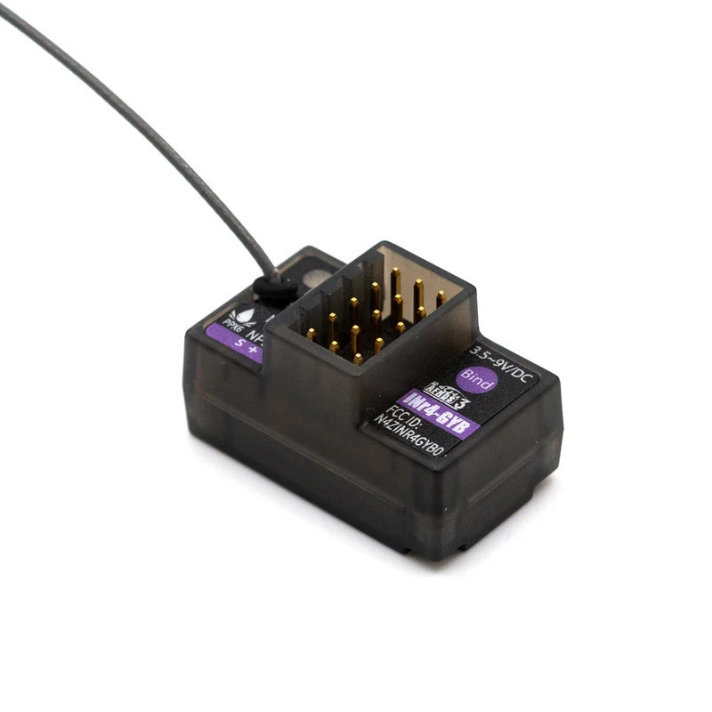 Flysky INr4 GYB ตัวรับสัญญาณ 4 ช่อง Noble NB4 Gyro Receiver สําหรับ Flysky NB4 Noble Lite Noble Pro 