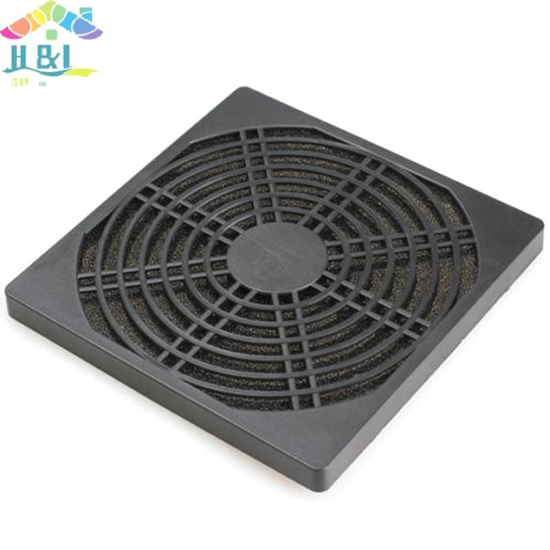 H&L Aug ป้องกันฝุ่น 120 มม.ตาข่าย Case Cooler พัดลมกรองฝุ่นฝาครอบย่างสําหรับคอมพิวเตอร์พีซี {th}