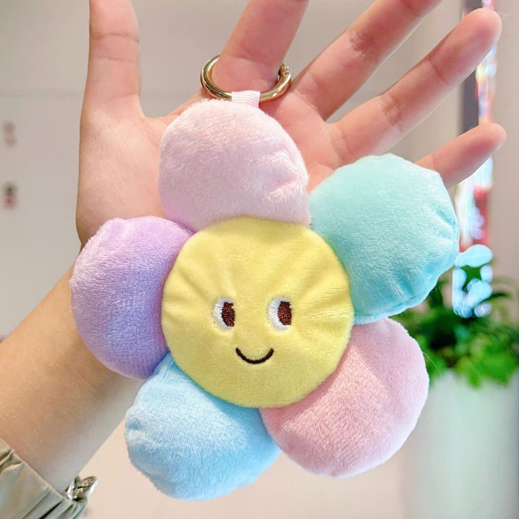 พวงกุญแจดอกไม้ทานตะวัน สีสันสดใส พร้อมส่ง ราคา ถูกที่สุด ดีลบีเคเค แกลเลอรีภาพที่ 3