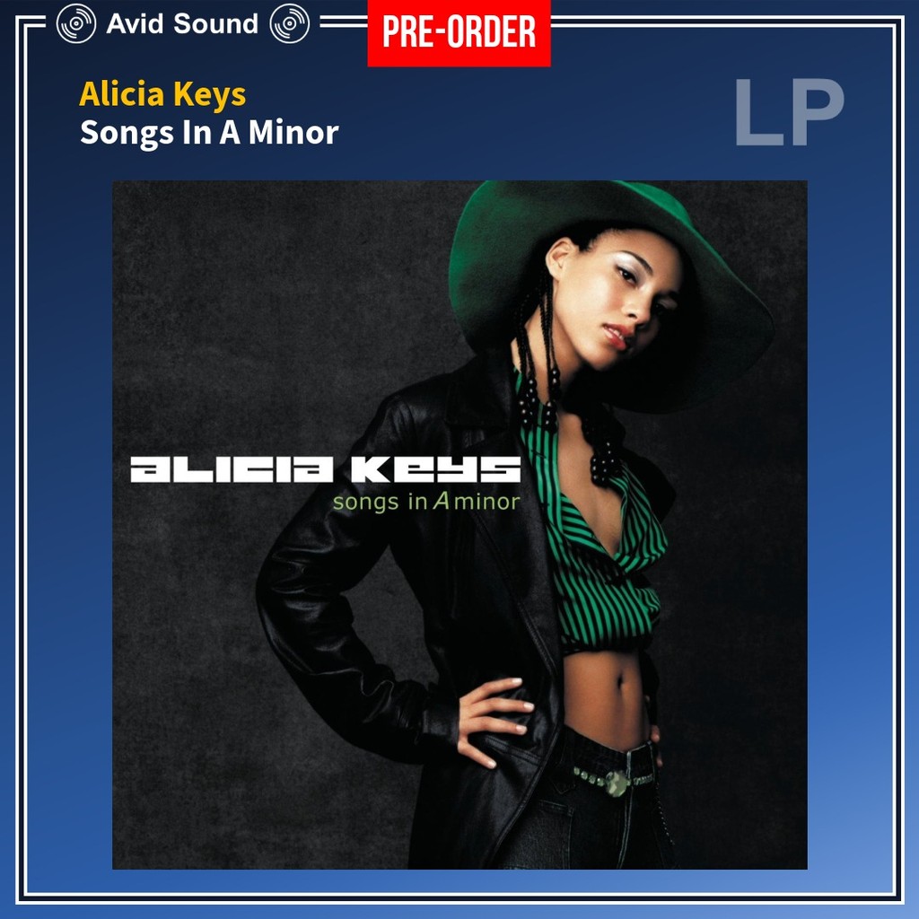 Pre-Order แผ่นเสียง Alicia Keys Songs In A Minor ใหม่ ซีล Alicia Keys Vinyl LP
