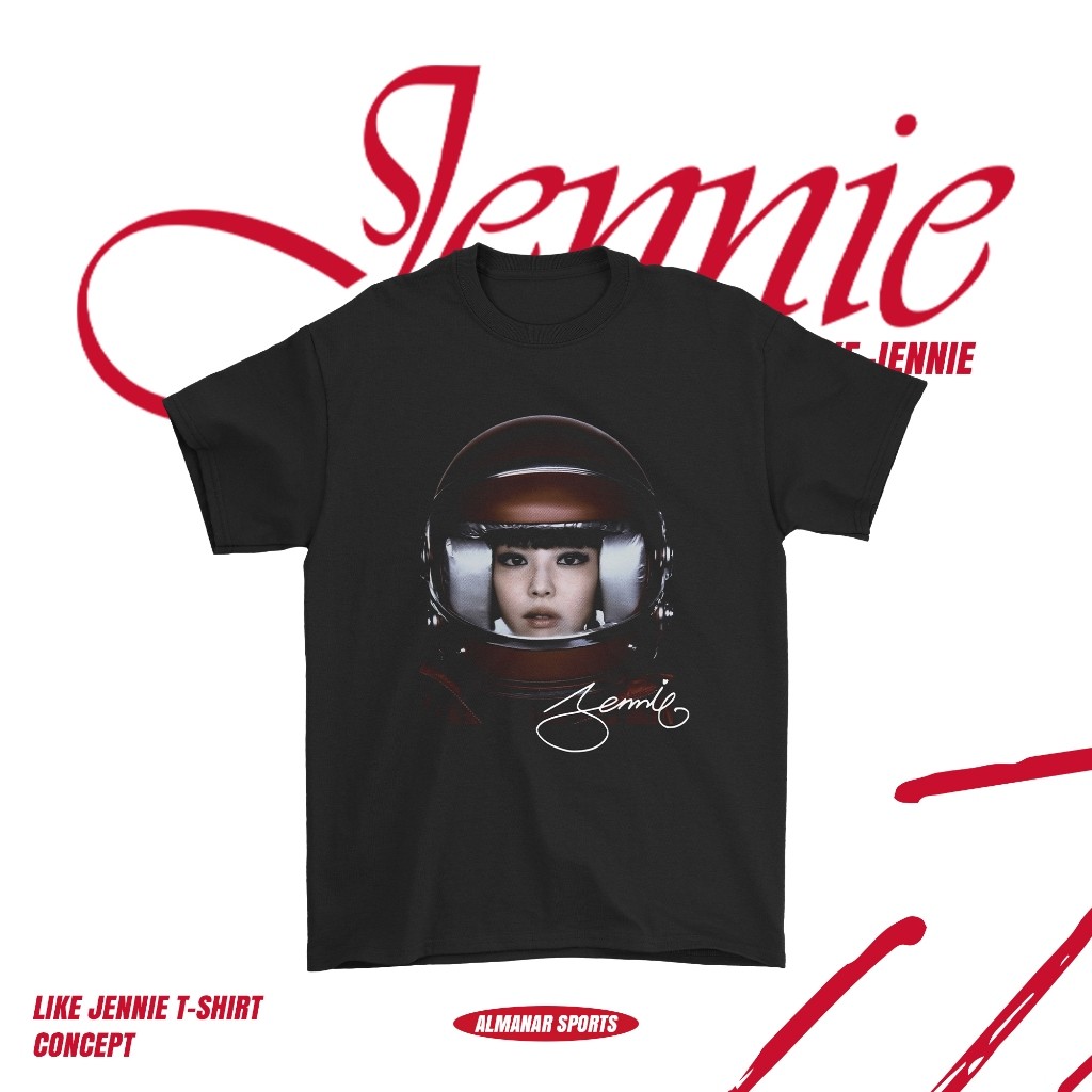 BLACKPINK BP JENNIE LIKE JENNIE THE RUBY เสื้อ Baju by Almanarsport