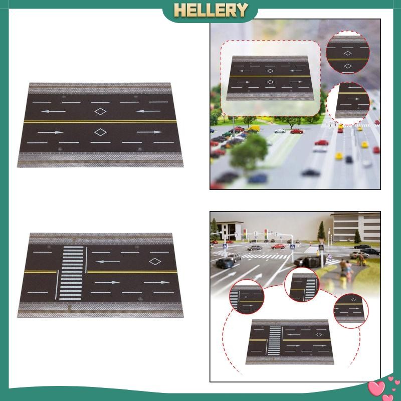[HelleryTH] 1/64 Highway Scene Model Parking Lot,Layout,Diorama,Pad,ลื่น,Background,โมเดลรถDiecast G