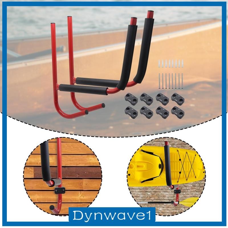 [Dynwave1] Kayak Storage Rack Kayak แขวนผนังอเนกประสงค์ Wall Mount Hook Paddles Storage Rack สําหรับ