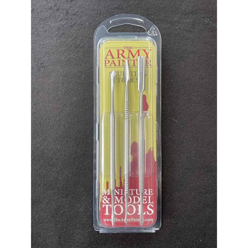 The Army Painter Clay Sculpting Tools-ชุดสามคู่EndedสแตนเลสDabเครื่องมือ,เครื่องมือดินโพลิเมอร์สําหร