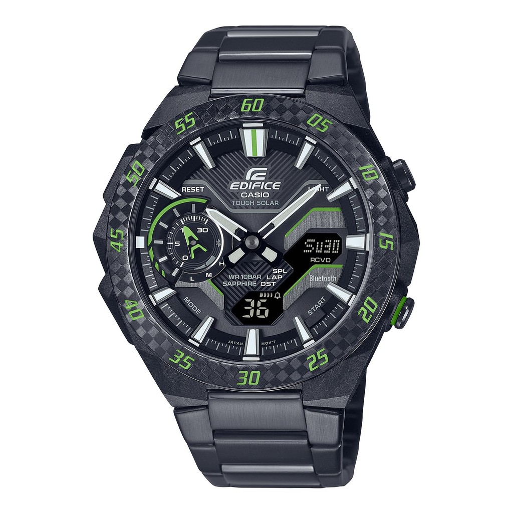 Casio  Edifice WINDFLOW  Equipped Solar Sapphire Glass ECB-2200YRC-1A3JF