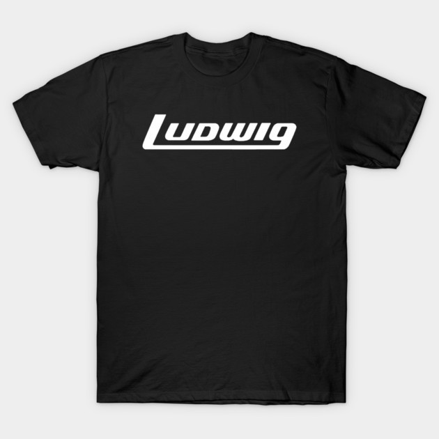 เสื้อยืด Vintage Ludwig 70s Logo 70s T-Shirt แท้ Cotton 100% y2k หนาๆ สีขาว หลวม รัดรูป เสื้อกีฬา