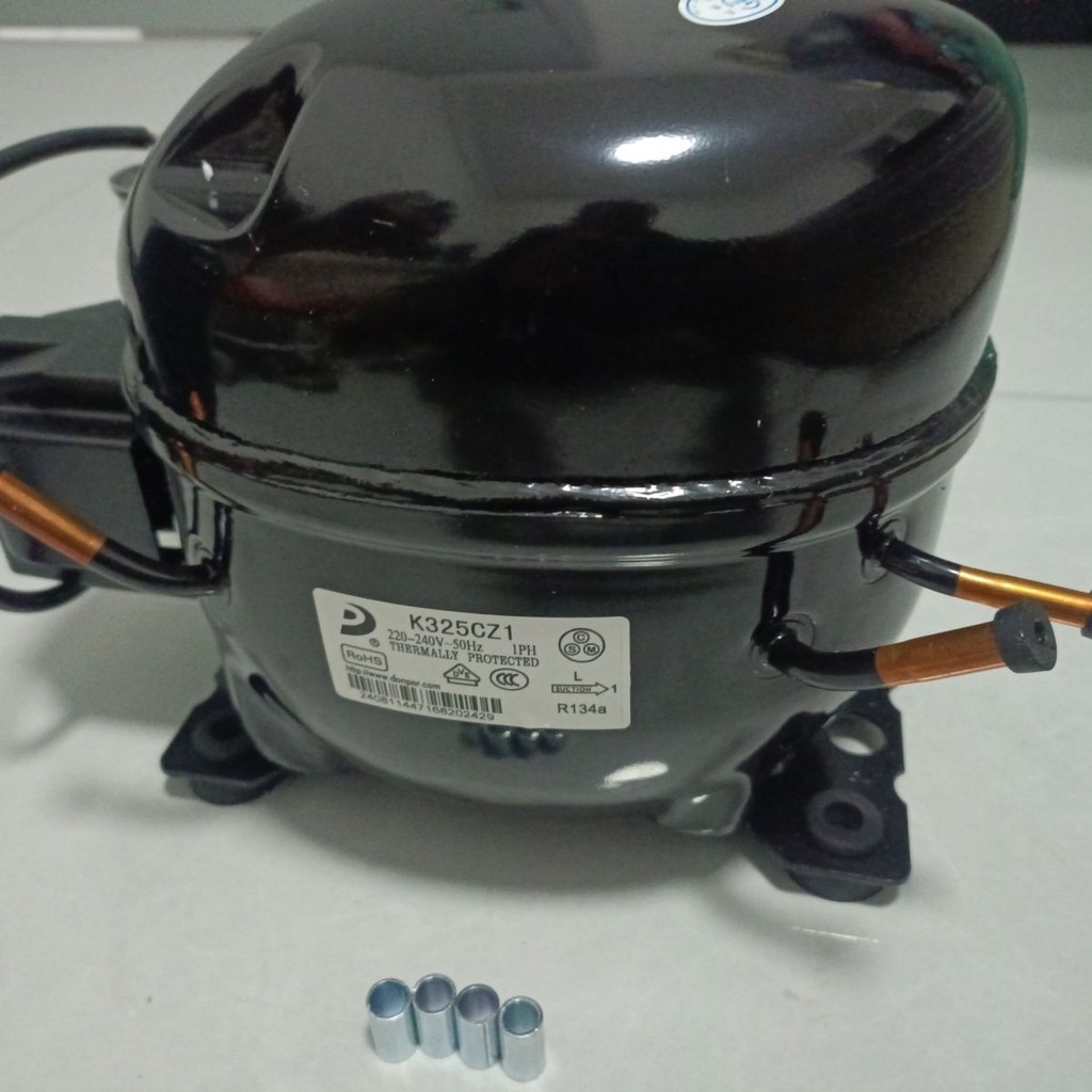 คอมเพรสเซอร์อเนกประสงค์ Dongbei K325CZ1 R134A ชิ้นส่วนทำความเย็นตู้เย็น genuine compressor spare par