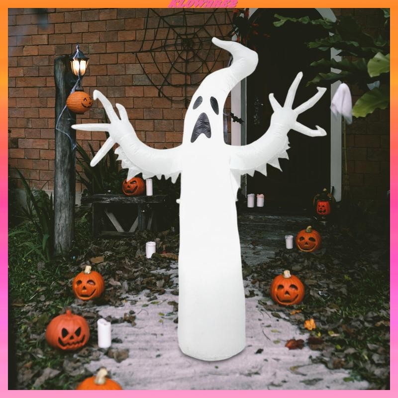 ฮาโลวีนพองผีตกแต่งฮาโลวีน Spooky 72.083 นิ้ว Light up สําหรับ Garden Courtyard Patio เหตุการณ์วันเกิ
