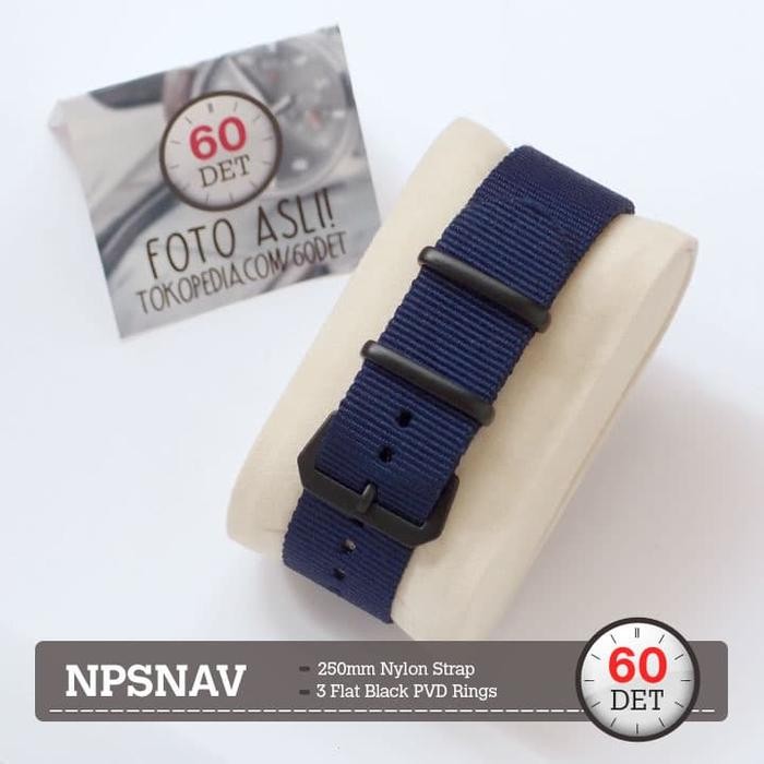 BEST Nato Strap PVD สายนาฬิกาผ้าไนลอน 18mm 20mm 22mm 24mm NPSNAV - 18mm