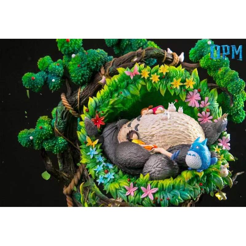 [1991 Ready Stock] OPM-Studio Hayao Miyazaki Desktop Small Scene Series 001-My Neighbor Totoro