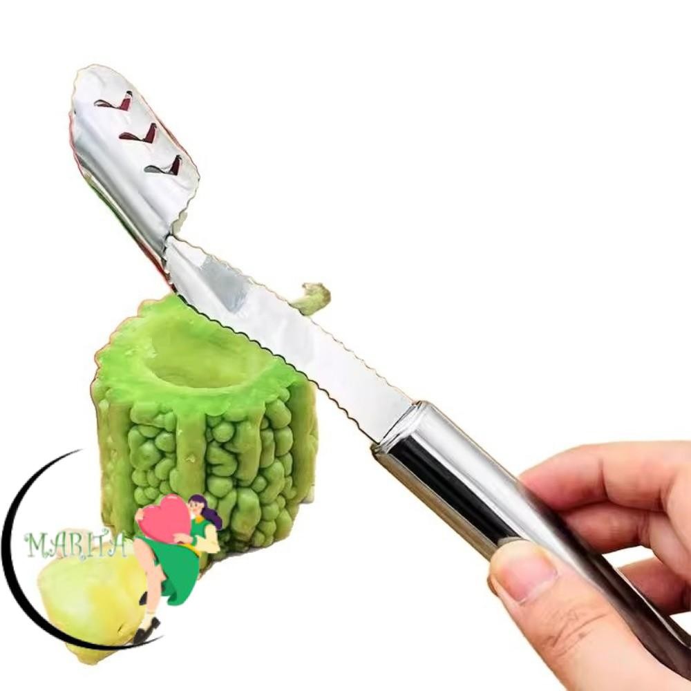 MARITA Jalapeno Corer Remover, การประมวลผลผักสแตนเลสพริกไทย Corer Remover, ทนทานได้อย่างง่ายดาย Dese