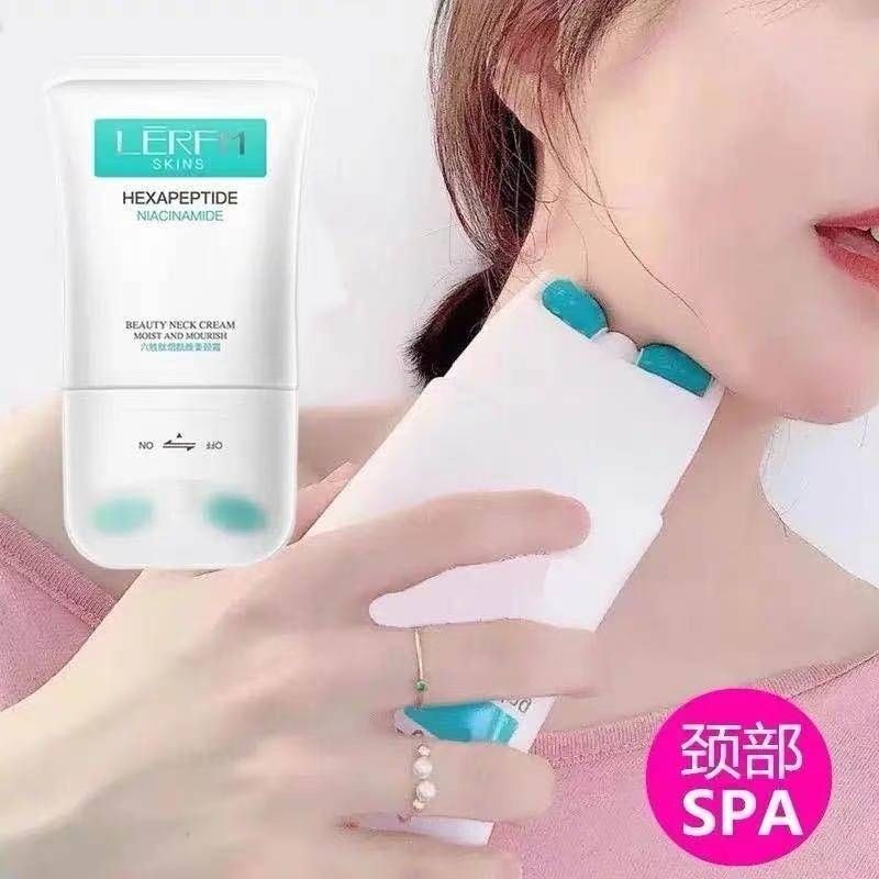 Hexapeptide คอครีม Stovepipe ครีมการเผาผลาญไขมันขาหนาคอครีมลบเส้นคอลูกกลิ้งครีมลบริ้วรอยกระชับ pdd//